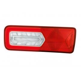 Rear lamp LED GLOWING Left 12V, additional conns, reflector